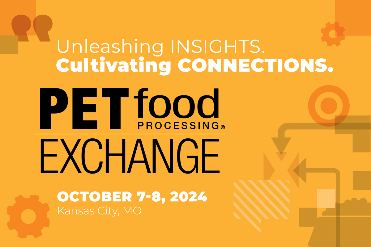 Pet food hot sale processing market